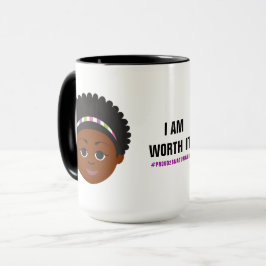 Taza Afirmación de #Proud2BNaturalMe