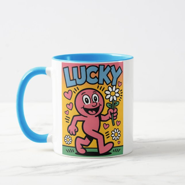 Taza Afortunado. (Izquierda)