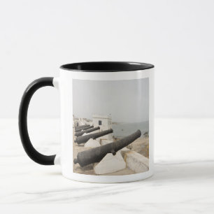 Taza África, África Occidental, Ghana, Elmina. Cañones 