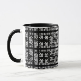 Taza Africa_TicTacToe_Black_Coffee Mug