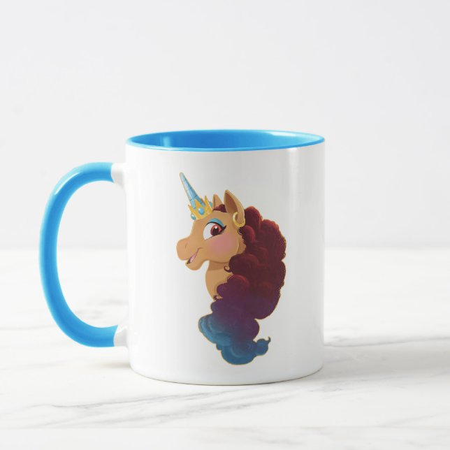 Taza Afro Unicornio | Divino el Unicornio (Izquierda)