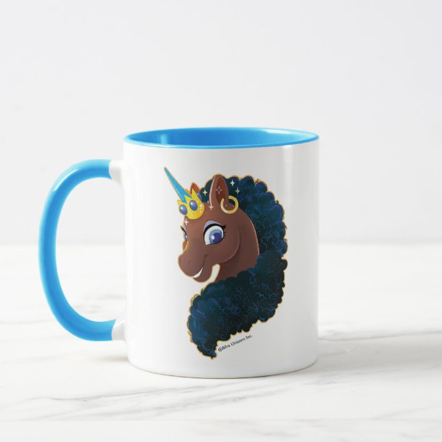 Taza Afro Unicornio | Magico (Izquierda)
