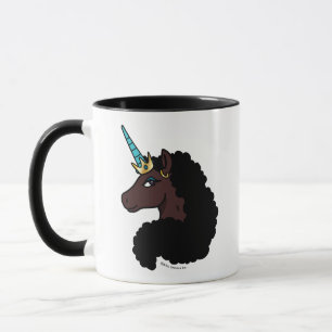 Taza Afro Unicornio   Magico