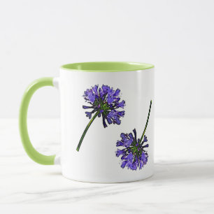 Taza Agapanuro azul
