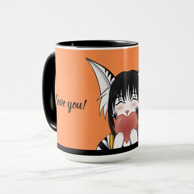 Taza Agar Love de TSDS (Anverso izquierdo)