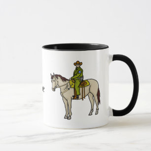 Taza Agente de la Patrulla Fronteriza de EE.UU. en la j