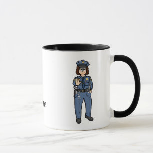 Taza Agente de Patrulla Fronteriza de EE.UU. Nombre Mug