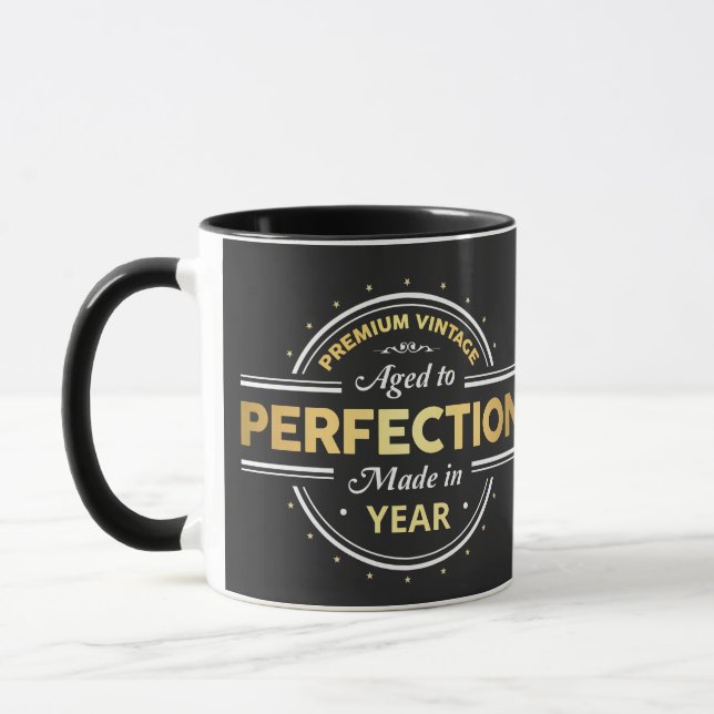 Taza Ageto al año de nacimiento de la perfección (Izquierda)