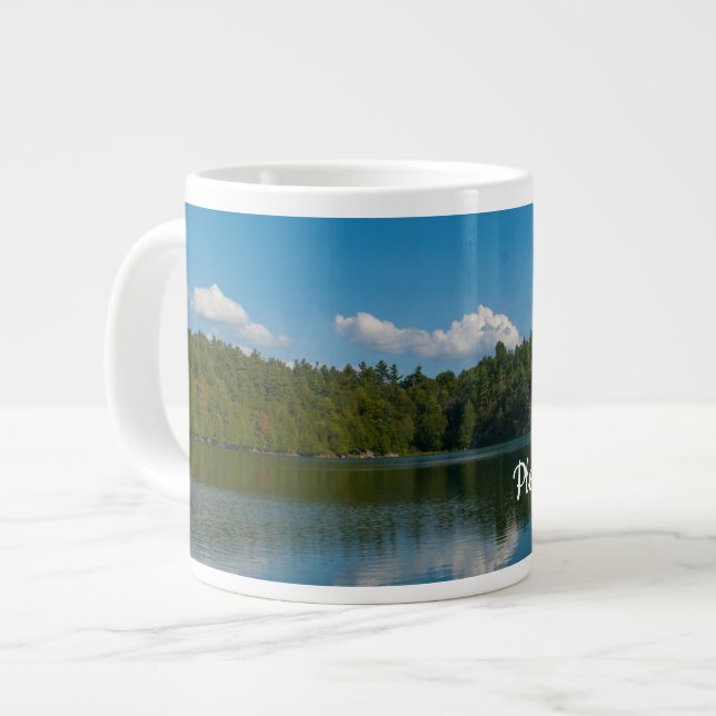 Taza agradable enorme del lago (Izquierda)