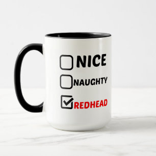 TAZA AGRADABLE REDHEAD