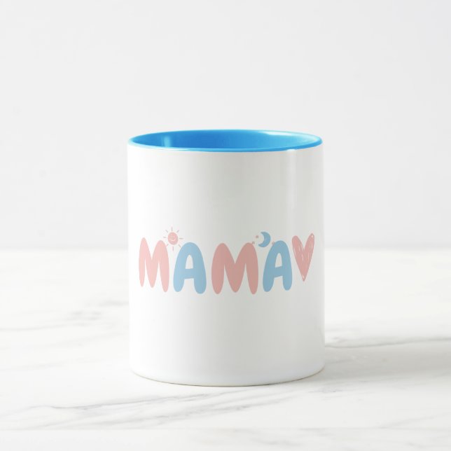 Taza Agradable Sun&Moon MAMA (Centro)
