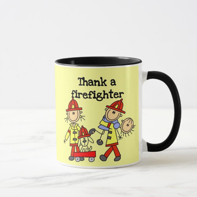 Taza Agradece a un Bombero (Derecha)
