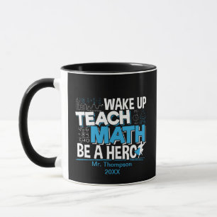 Taza Agradecimiento al profesor de matemáticas - Enseña