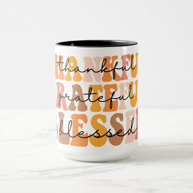 Taza Agradecimiento de agradecimiento (Centro)