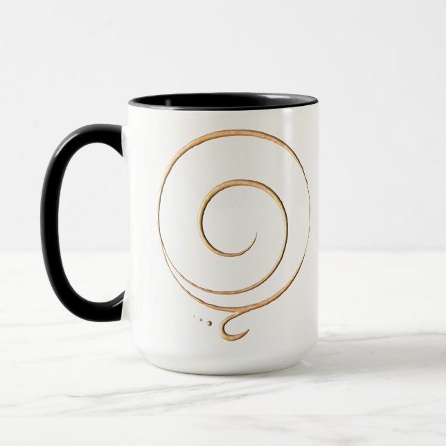 Taza Agradecimiento de Oro  (Izquierda)