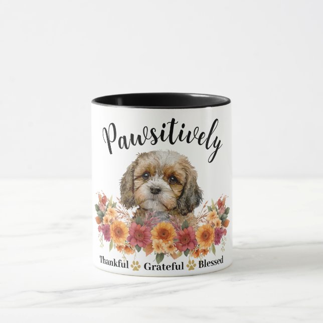 Taza Agradecimiento paquistaní al bendecido perro bandi (Centro)