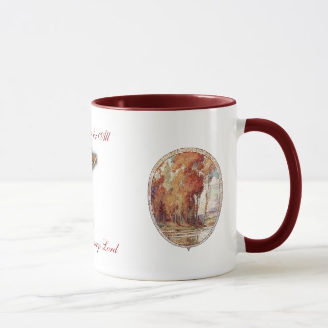 Taza Agradecimiento por Blessing Mug (Derecha)