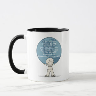 Taza Agradecimiento por la fuerza