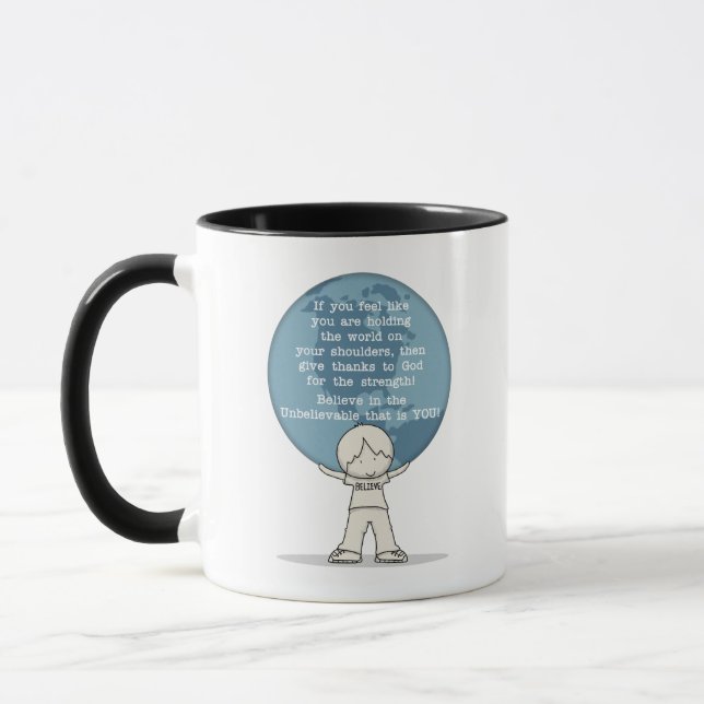 Taza Agradecimiento por la fuerza (Izquierda)