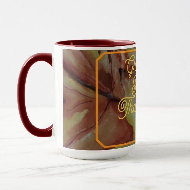 Taza Agradecimiento y bendición gracias (Izquierda)