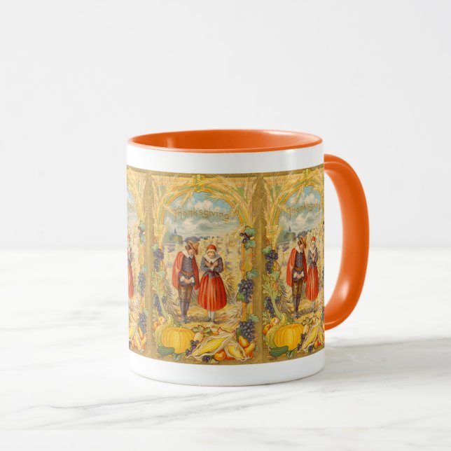 Taza Agradecimientos de acción de gracias Mug (Anverso derecho)