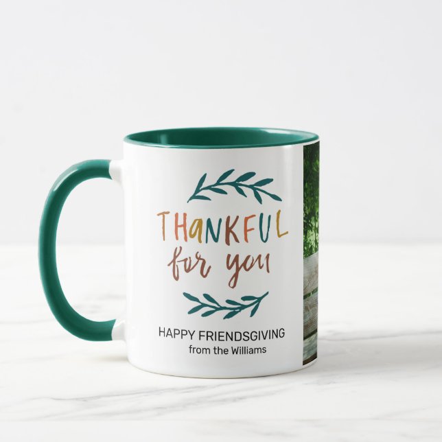 Taza Agradecimientos por su foto de FriendsDa personali (Izquierda)
