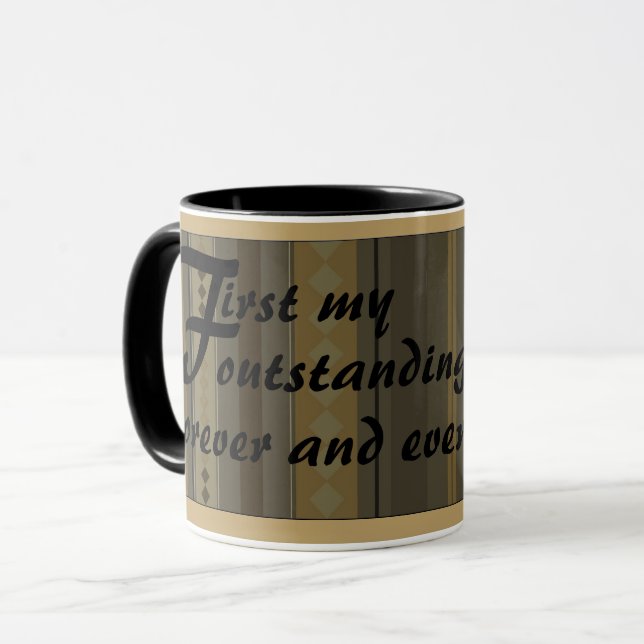 Taza Agregar el texto de su personalizado - Ing (Anverso izquierdo)