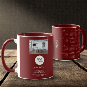 Taza Agregar logotipo Texto personalizado Foto de empre