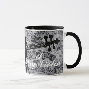 TAZA AGREGAR SU PROPIO VIOLÍN DE TEXTO