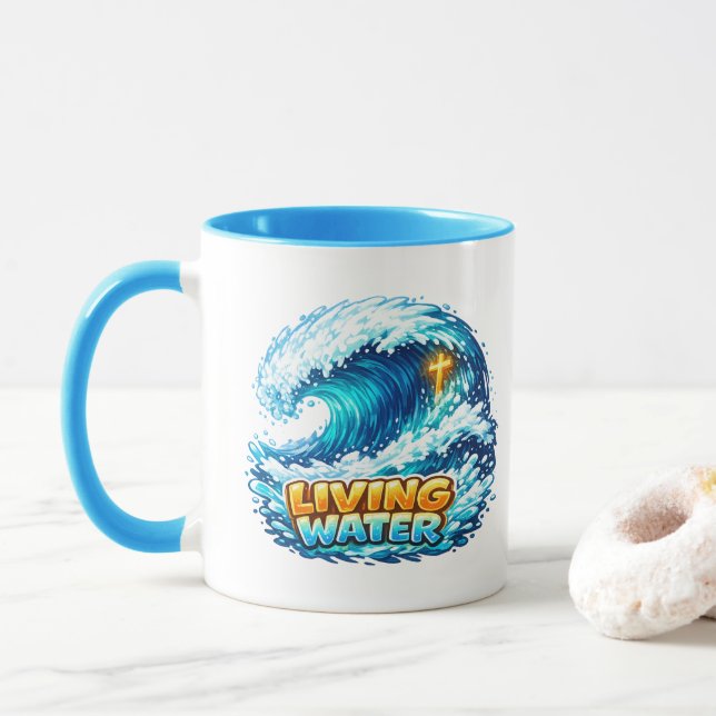 Taza Agua Viva (Con donut)