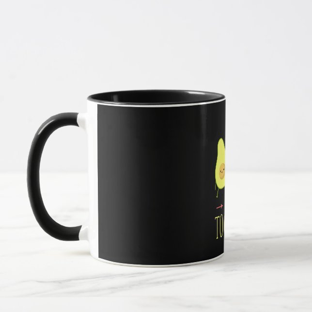 Taza Aguacate mejor juntos (Izquierda)