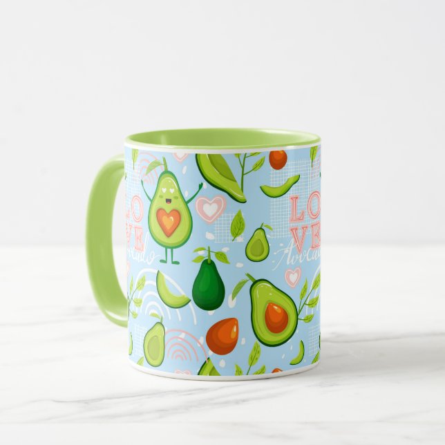 Taza Aguacate Mug (Anverso izquierdo)