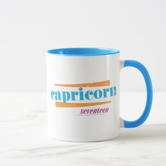 Taza Aguamarina del Capricornio (Derecha)