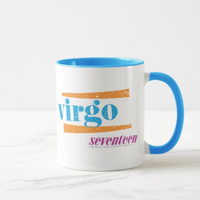 Taza Aguamarina del virgo (Derecha)