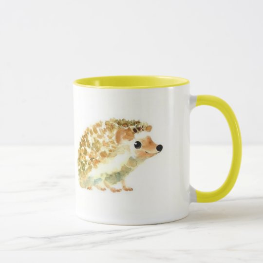 Taza aguda del erizo de la estancia