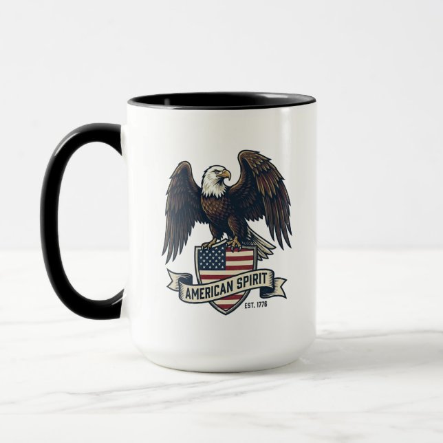 Taza Águila Calva Espíritu Americano (Izquierda)
