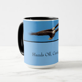 Taza Águila calva personalizable