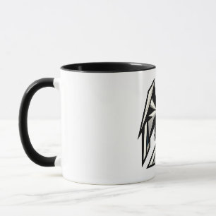 Taza Águila cubista