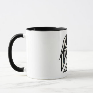 Taza Águila cubista