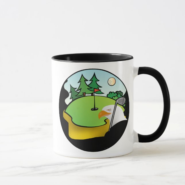Taza Águila de golf (Derecha)