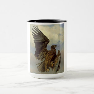 Taza Águila herida (por Rosa Bonheur)