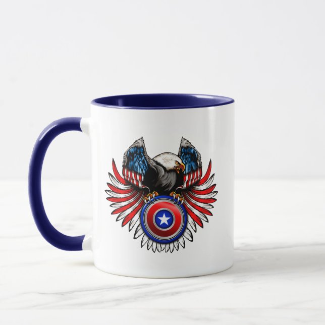 Taza Águila Patriótica de EE. UU. (Izquierda)