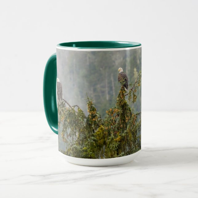 Taza Águilas calvas | Bosque nacional de Tongass Alaska (Anverso izquierdo)