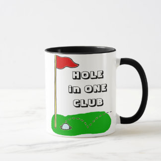 Taza Agujero del golf en un personalizado del club