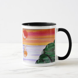 Taza … agujero en un… arte de Jutta Gabriel…