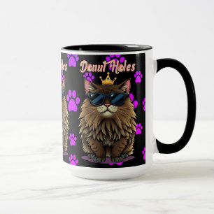 Taza Agujeros de Donut Rastros de Patas de Aventuras en