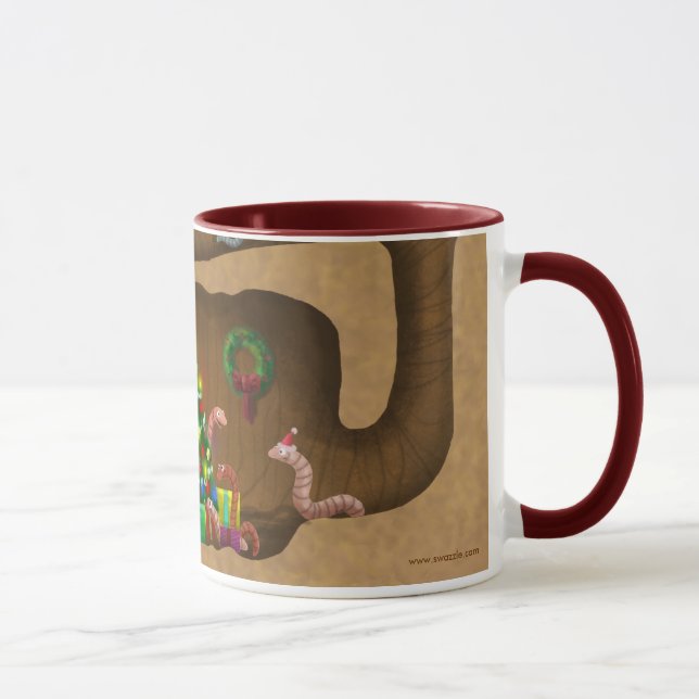 Taza agusanada del navidad (Derecha)