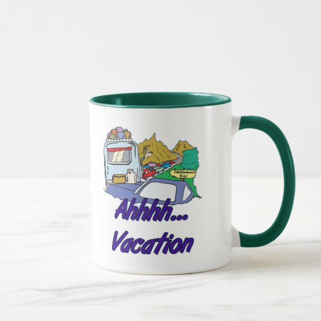 Taza Ahh Vacation Camping (Derecha)
