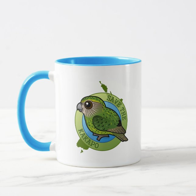 Taza Ahorre el Kakapo (Izquierda)
