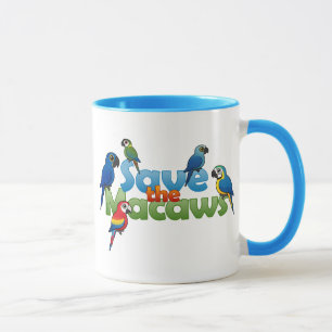 Taza Ahorre los Macaws